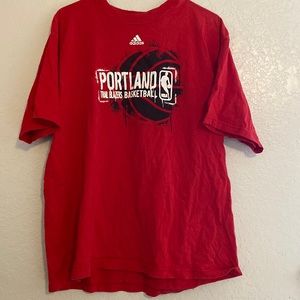 Portland Trail Blazers Adidas T-shirt – short sleeved
